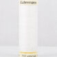 Gutermann Ivory White Sew-All Thread: 100m (111) - Pack of 5 additional 1