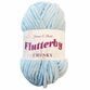 James C Brett Flutterby Chunky Yarn - Pale Blue - B3 (100g) additional 3