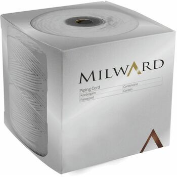 Milward Piping Cord: Bleached Cotton: 3mm (Size 2): Per Metre