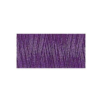 Gutermann Sulky Metallic Thread: 200m: Col. 7050 (Purple) - Pack of 5