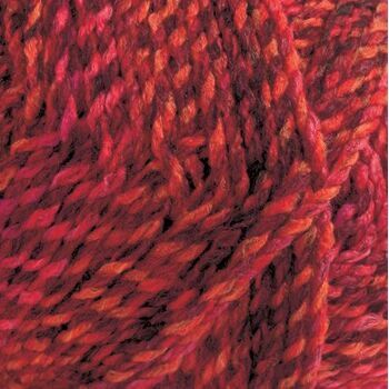 Marble Chunky Yarn - Red shades (200g)