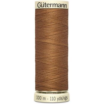 Gutermann Brown Sew-All Thread: 100m (448) - Pack of 5