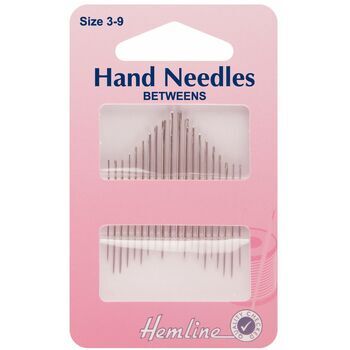 Hemline Between/Quilting Hand Needles - Size 3-9