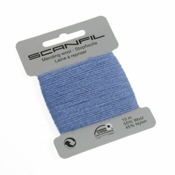Scanfil Mending & Darning Wool - Sky Blue (15m) - col. 055