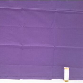 Purple Plain Fabric by Natural Charms: 100% Cotton