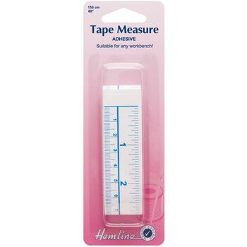 Hemline Adhesive Tape Measure (150cm)
