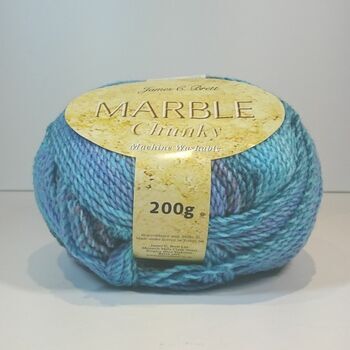 James C Brett Marble Chunky Yarn - MC32 (200g)