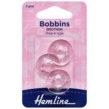 Hemline Plastic Bobbin - Brother