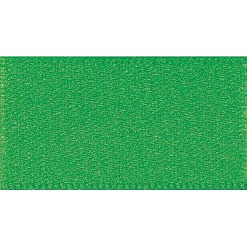 Berisfords: Double Faced Satin Ribbon: 25mm: Emerald