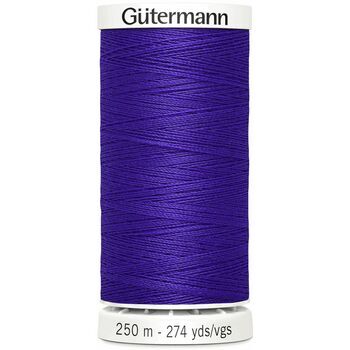 Gutermann Purple Sew-All Thread: 250m (810) - Pack of 5