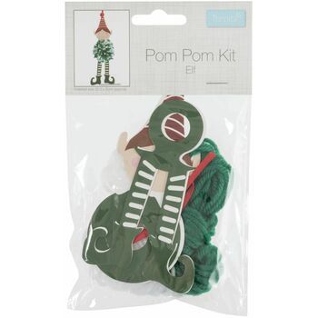 Trimits Pom Pom Elf Christmas Decoration Kit