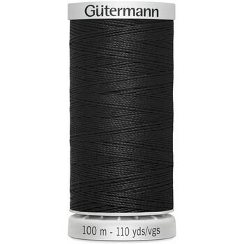 Gutermann Black Extra Strong Upholstery Thread - 100m (000)