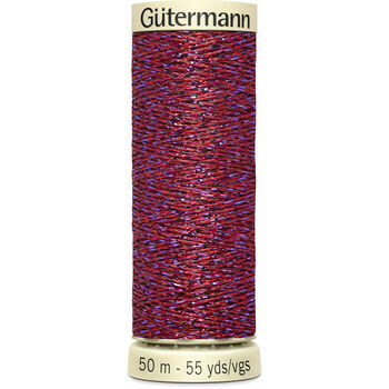 Gutermann Metallic Effect Thread: 50m: Col. 247