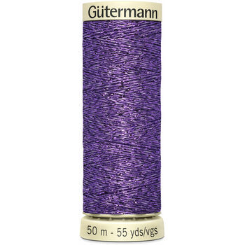 Gutermann Metallic Effect Thread: 50m: Col. 571