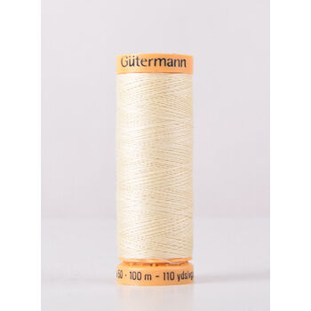 Gutermann Natural Cotton Thread: 100m (828) - Pack of 5