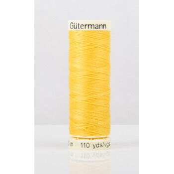 Gutermann Yellow Sew-All Thread: 100m (417) - Pack of 5