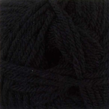 Chunky with Merino Yarn - Black - CM2 (100g)