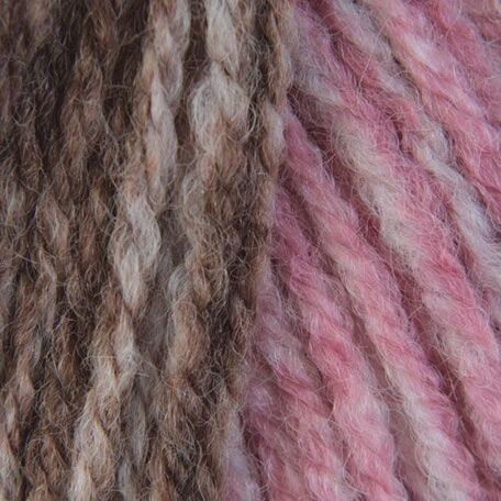 Woodlander Yarn - Dusky Pink & Brown (100g)