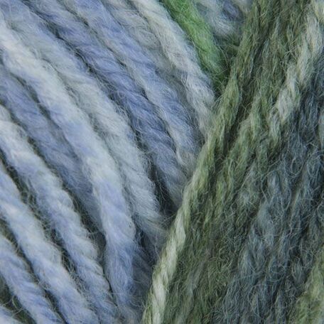 Woodlander Yarn - Green & Blue (100g)