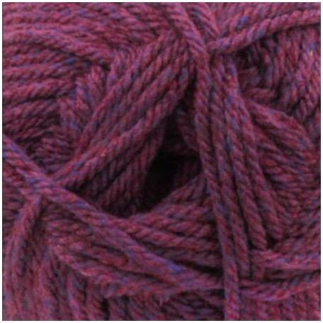 Chunky with Merino Yarn - Purple with Red Tints - CM14 (100g)