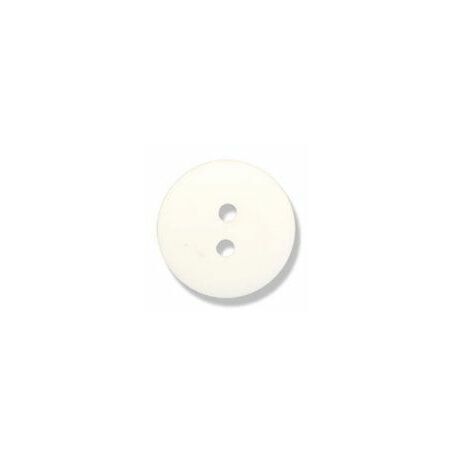 Matt Smartie Button - 24 lignes/15mm - White