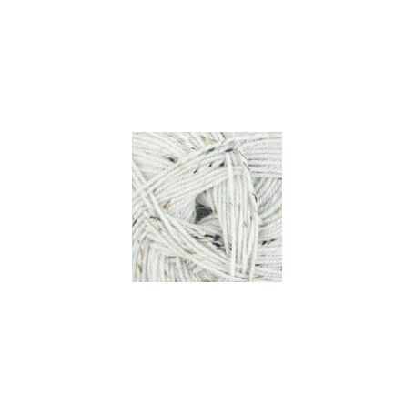 Rustic - White tweed aran - 400g