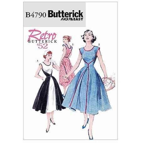 Butterick Pattern B4790 Misses' Walk-Away Wrap Dress