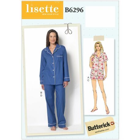 Butterick Pattern B6296 Misses' Loungewear