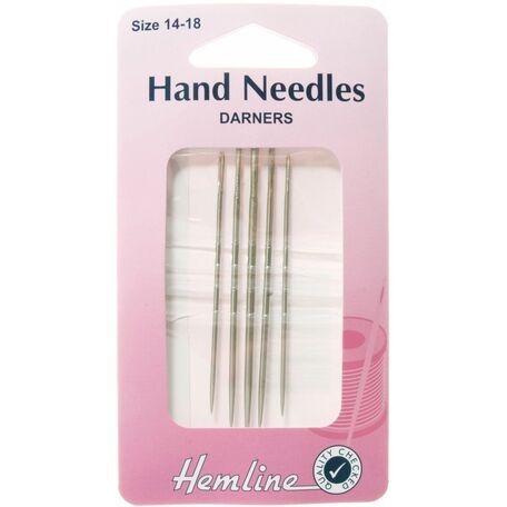 Hemline Darner Hand Needles - Size 14-18