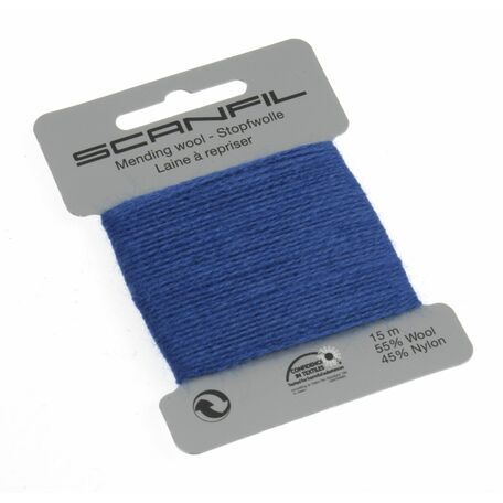 Scanfil Mending & Darning Wool - Royal Blue (15m) - col. 071