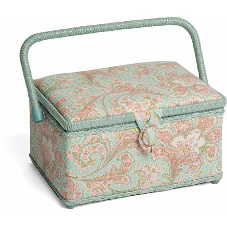 HobbyGift Classic Sewing Box (Medium) - Paisley