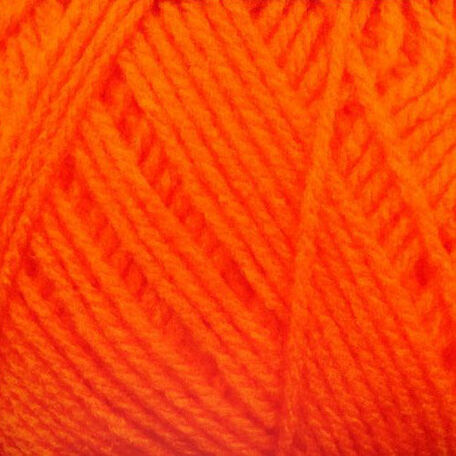 Top Value Yarn - Bright Orange - 8443 - 100g