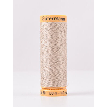 Gutermann Natural Cotton Thread: 100m (1017) - Pack of 5
