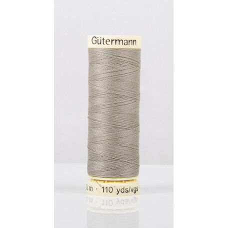 Gutermann Grey Beige Sew-All Thread: 100m (132) - Pack of 5