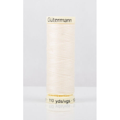 Gutermann Cream Sew-All Thread: 100m (414) - Pack of 5