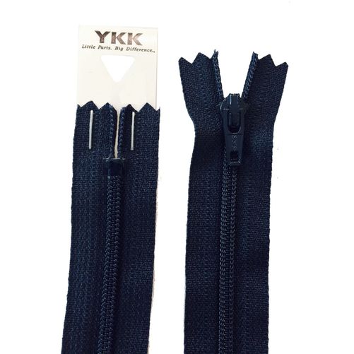 YKK Nylon Dress & Skirt Zip - Dark Navy (51cm)