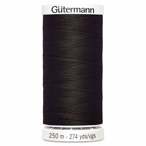 Gutermann Brown Sew-All Thread: 250m (697) - Pack of 5
