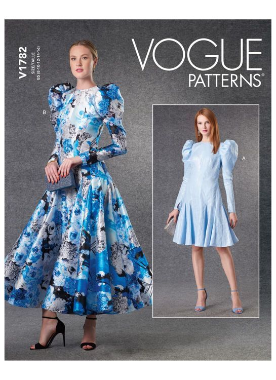 sachin and babi light blue dress NEW VOGUE 7365 Evening Dress Sewing Dressmaking Pattern £24.99 main image 0