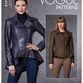 Vogue Pattern V1714 Women's Peplum Jacket additional 1