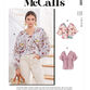 McCall's Pattern M8220 Misses' Tops & Mask additional 1