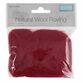Trimits Natural Wool Roving (10g) - Dark Red additional 2