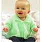 Brett Pattern DK JB036 Babies Cardigan, Scarf & Hat Knitting Pattern additional 1