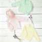 Brett DK JB686 Baby Hoodie, V &amp; Round Neck Sweaters Knitting Pattern additional 1
