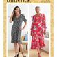 Butterick Pattern B6807 High Waist V-Neck Dress additional 1