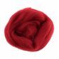 Trimits Natural Wool Roving (10g) - Dark Red additional 1
