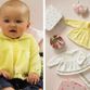 Brett DK JB038 Baby Jacket, Dress, Hat &amp; Blanket Knitting Pattern additional 2