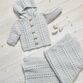 Brett DK JB702 Babies Hooded Jacket & Blanket Crochet Pattern additional 2