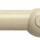 Hallis Modern Country 45mm Brushed Cream Curtain Pole Set with Ball Finial additional 1