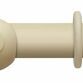 Hallis Modern Country 45mm Pearl Curtain Pole Set with Floral Finial additional 1