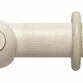 Hallis Modern Country 45mm Brushed Ivory Curtain Pole Set with Sugar Pot Finial additional 1